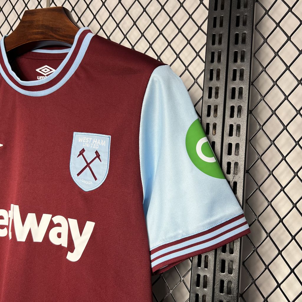 West Ham United 2024/25 Shirt I 50% OFF!