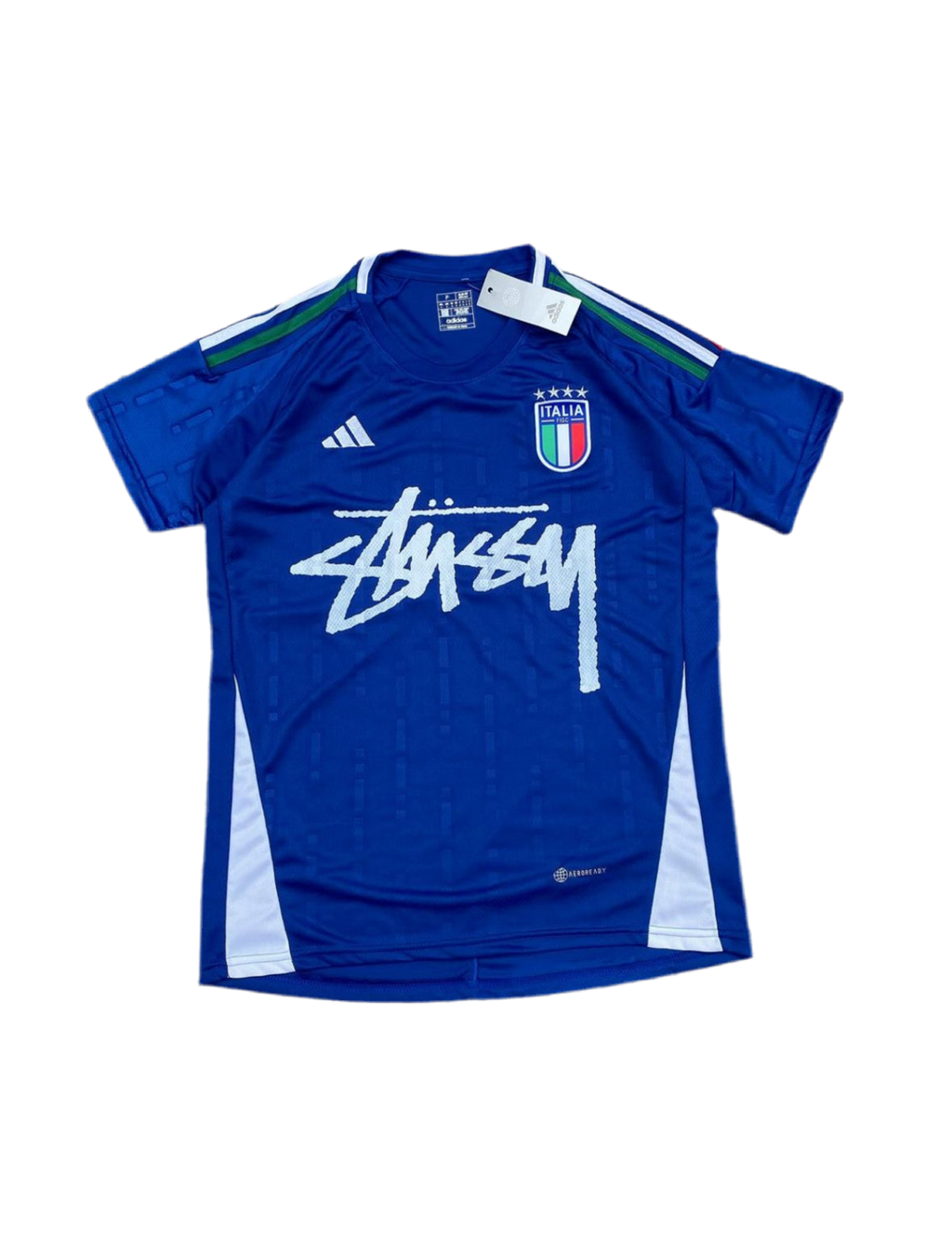 ITALY X STUSSY - JERSEY BLUE