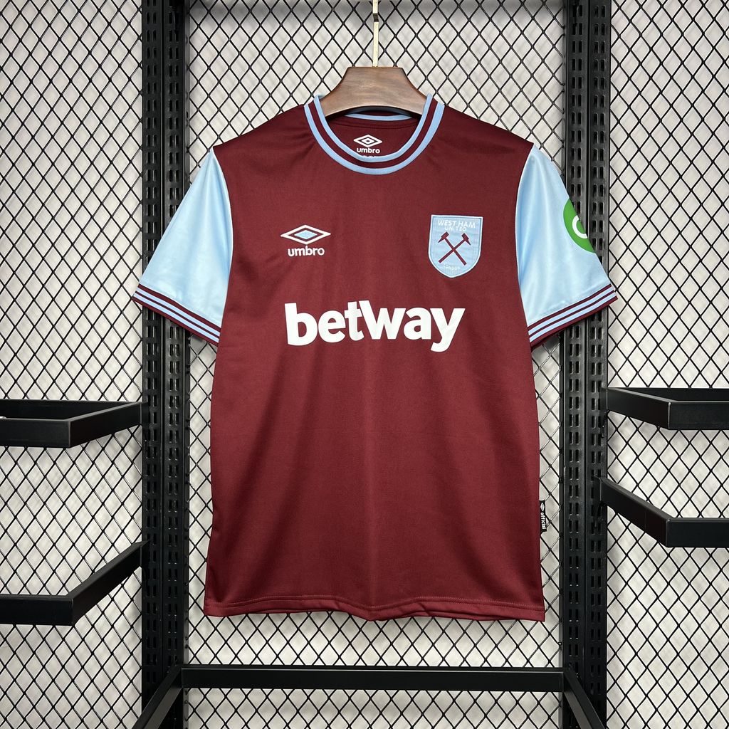 West Ham United 2024/25 Shirt I 50% OFF!