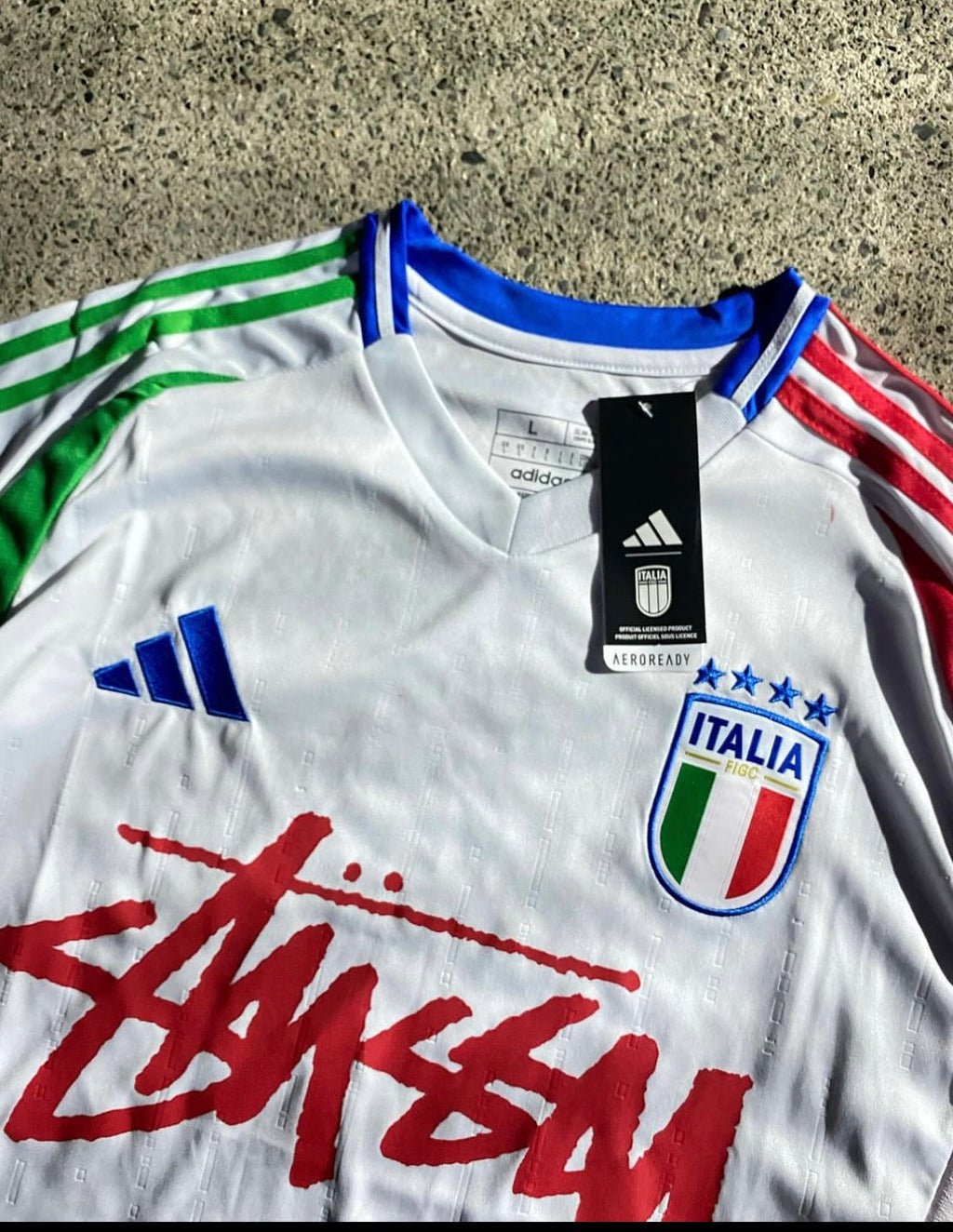 ITALY X STUSSY - SHIRT WHITE