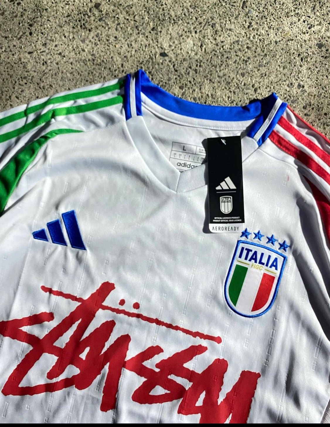 ITALY X STUSSY - SHIRT WHITE