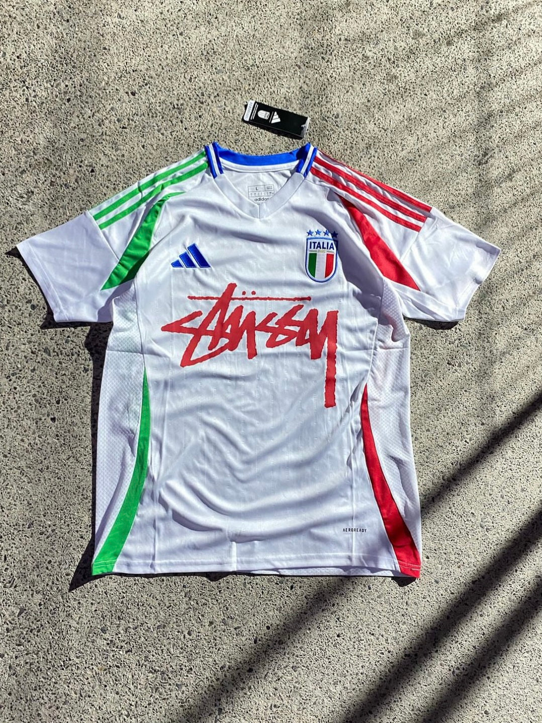 ITALY X STUSSY - SHIRT WHITE