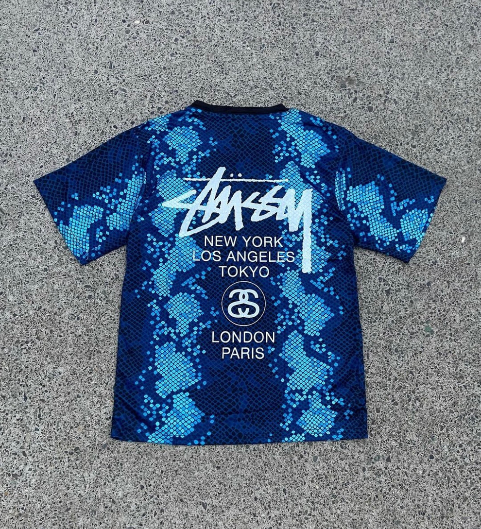 STUSSY X "INTER" JERSEY - BLUE (Speciale Editie)
