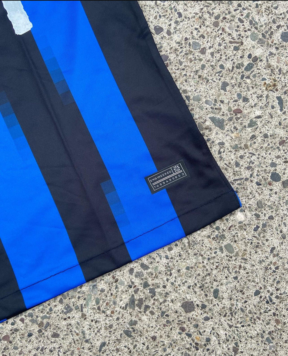 STUSSY X "INTER" SWEATER - BLUE/BLACK