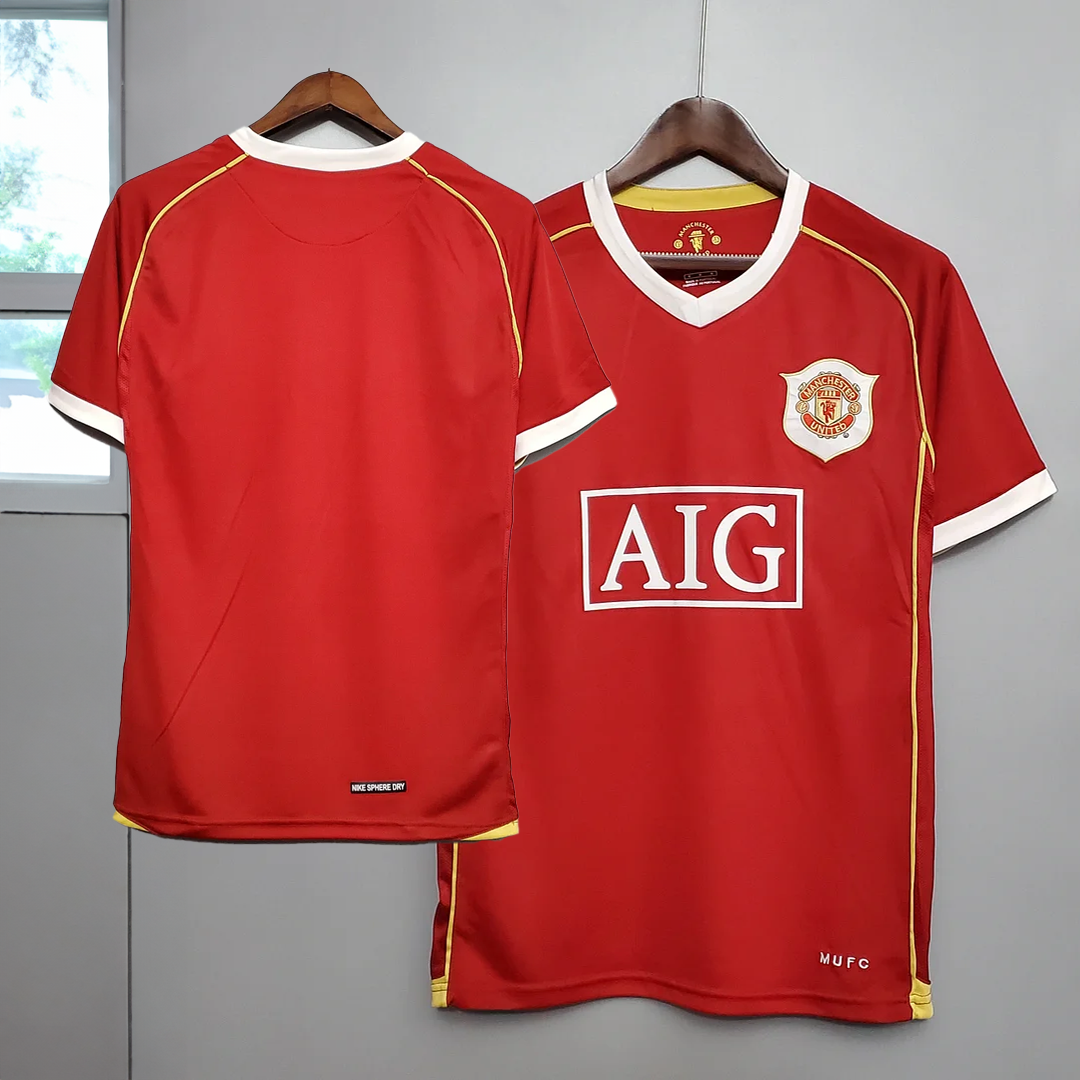 MANCHESTER UNITED RETRO HOME KIT 06/07 I 70% OFF!