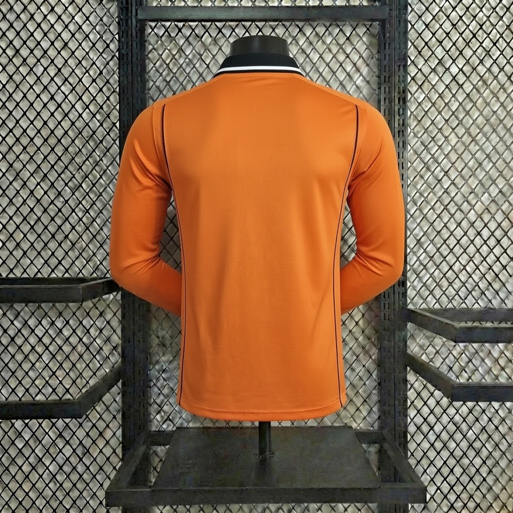 Netherlands 1998 Home Long Sleeve Retro Jersey