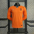 Netherlands 1998 Home Long Sleeve Retro Jersey